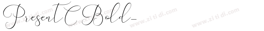 PresentC Bold字体转换